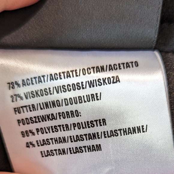 Tuzzi Black Triangle Print Skirt - Picture 3 of 7